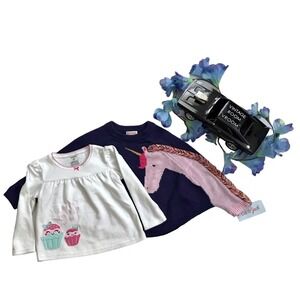 Cat & Jack and Carter's New Top Bundle Girls 2T